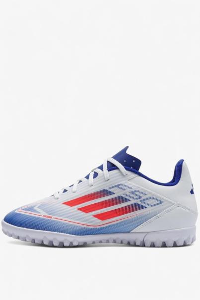 ADIDAS F50 Club Turf Boots White/Blue