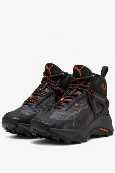 PUMA Explore Nitro Mid Gore-Tex Hiking Shoes Black