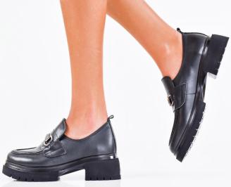 Дамски лоуфъри черни EOBUVKIBG