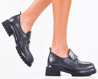 Дамски лоуфъри черни EOBUVKIBG