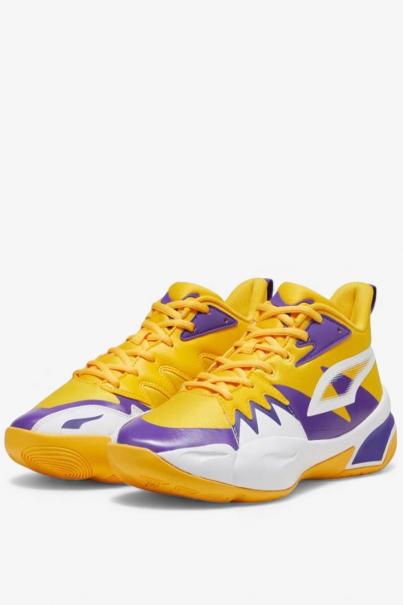 PUMA Genetics Basketball Shoes Yellow/Purple
