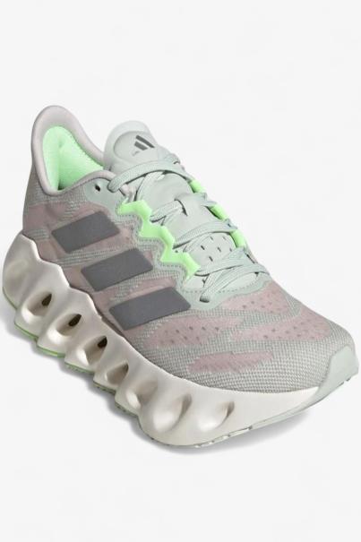 ADIDAS Switch Fwd Running Shoes Linen Green/Silver Metallic