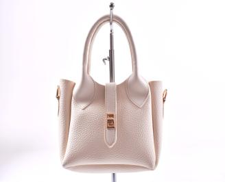 Данска чанта бежова EOBUVKIBG