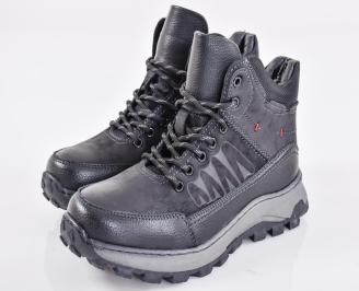 Мъжки боти  черни EOBUVKIBG