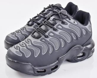 Mъжки маратонки черни EOBUVKIBG