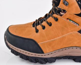 Мъжки боти кафяви EOBUVKIBG