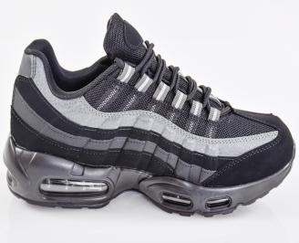 Mъжки маратонки черни EOBUVKIBG 3