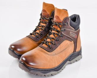 Мъжки боти  кафеви EOBUVKIBG