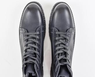 Мъжки боти  черни EOBUVKIBG