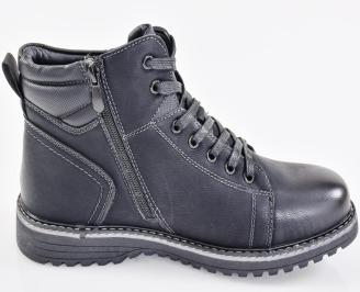 Мъжки боти  черни EOBUVKIBG 3