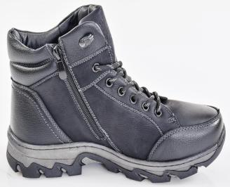 Юношески боти черни EOBUVKIBG 3