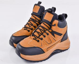 Мъжки боти кафеви EOBUVKIBG