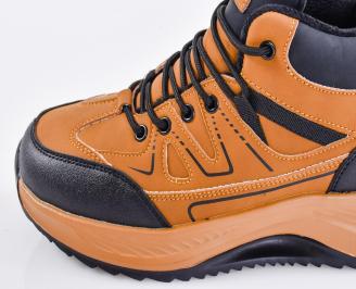 Мъжки боти кафеви EOBUVKIBG