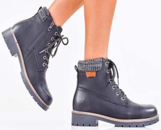 Дамски ежедневни боти черни EOBUVKIBG