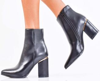 Дамски елегантни боти черни EOBUVKIBG