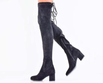 Дамски  чизми   черни EOBUVKIBG