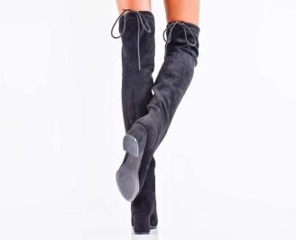 Дамски  чизми   черни EOBUVKIBG 3