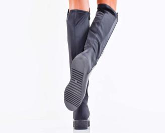 Дамски ботуши стречови черни EOBUVKIBG 3