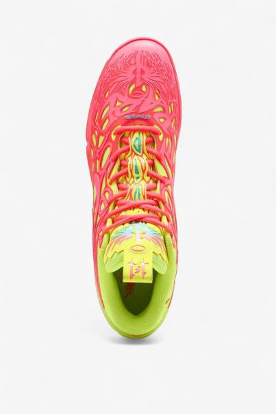 PUMA x LaMelo Ball MB.04 Basketball Shoes Pink/Yellow