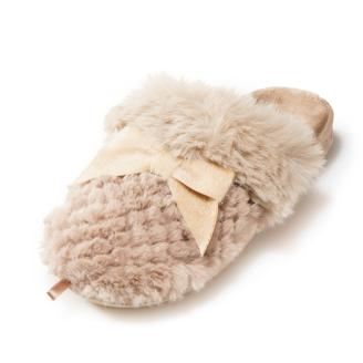 Дамски домашни Пантофи - P 252-9 Beige