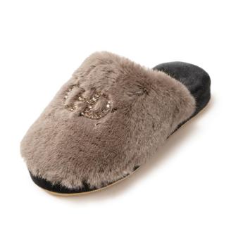 Дамски домашни Пантофи - P 252-14 Taupe