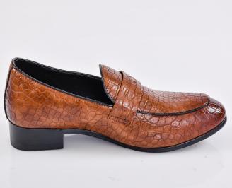 Мъжки официални обувки кафяви EOBUVKIBG 3