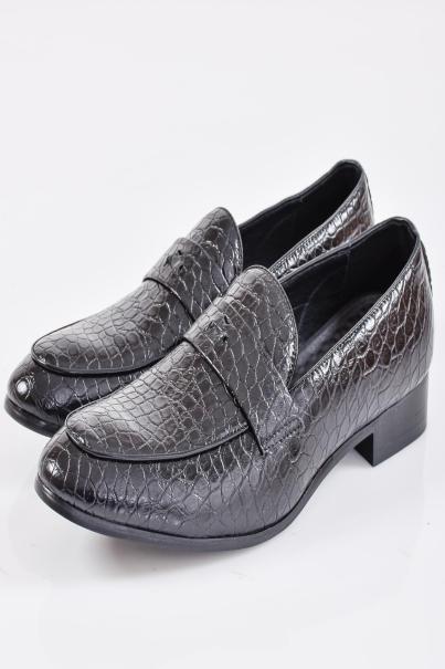 Мъжки официални обувки черни EOBUVKIBG