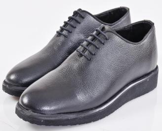 Мъжки официални обувки черни EOBUVKIBG