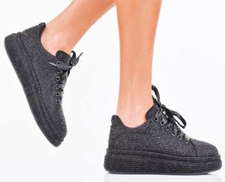 Дамски сникърси черни EOBUVKIBG