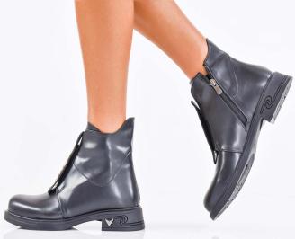 Дамски ежедневни боти черни EOBUVKIBG