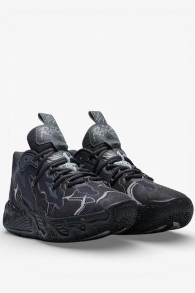 PUMA х LaMelo Ball Mb.03 Basketball Shoes Black/Grey 3