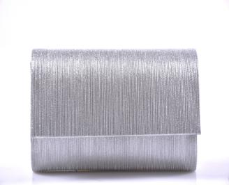 Елегантна абитуриентска чантa сребриста EOBUVKIBG