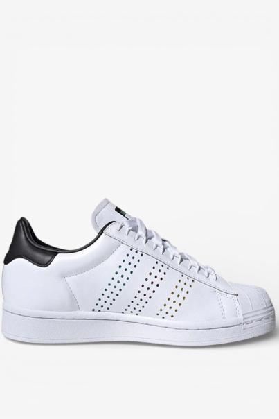 ADIDAS Originals Unisex Trefoil Logo Superstar Shoes White