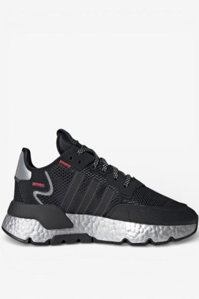 ADIDAS Nite Jogger Shoes Black/Grey
