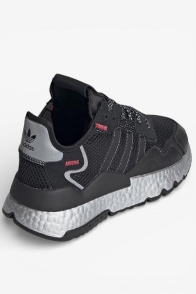ADIDAS Nite Jogger Shoes Black/Grey