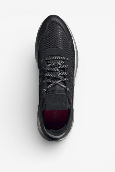 ADIDAS Nite Jogger Shoes Black/Grey