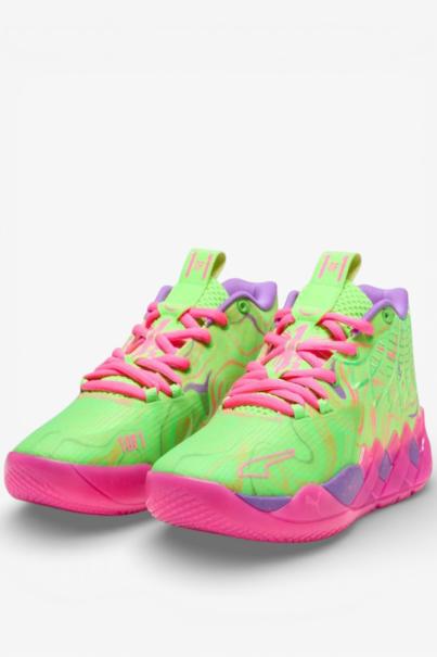 PUMA MB.01 Inverse Toxic Basketball Shoes Multicolor