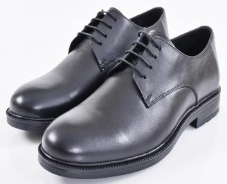 Мъжки официални обувки  гигант черни EOBUVKIBG