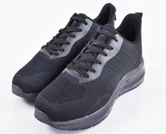 Mъжки маратонки гигант черни EOBUVKIBG