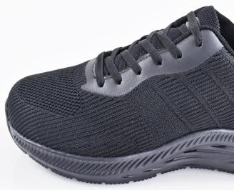 Mъжки маратонки гигант черни EOBUVKIBG