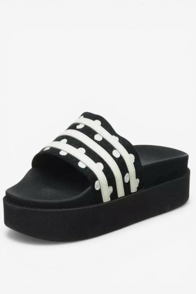 ADIDAS Adilette Bold Slides Black 3