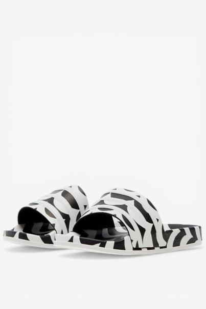 ADIDAS x Marimekko Adilette Slides Black/White 3