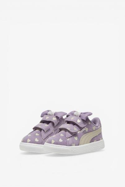 PUMA Suede Classic Re-Bow Shoes Purple 3