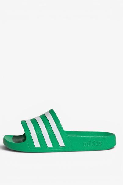 ADIDAS Adilette Aqua Slides Vivid Green