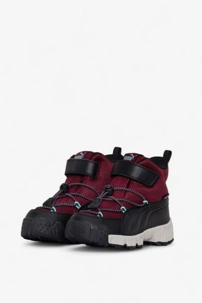 PUMA Maka Puretex V Ps Outdoor Waterproof Shoes Burgudy/Black 3