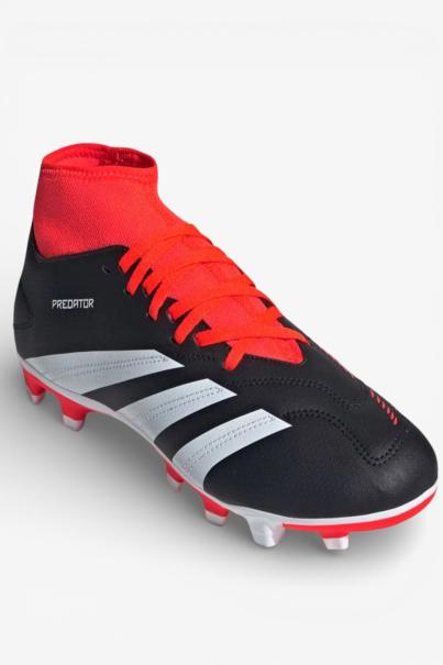 ADIDAS Predator Club Sock Flexible Ground Football Boots Black 3