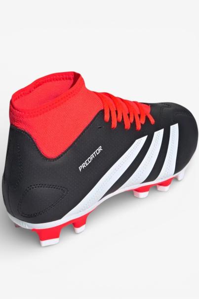 ADIDAS Predator Club Sock Flexible Ground Football Boots Black