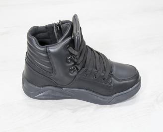 Детски  маратонки черни 3